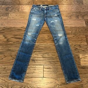 Ag Adriano Goldschmied Premier Skinny Straight Size 25R